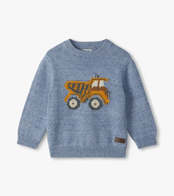 Hatley Baby & Toddler Boys Dump Truck Crew Neck Sweater