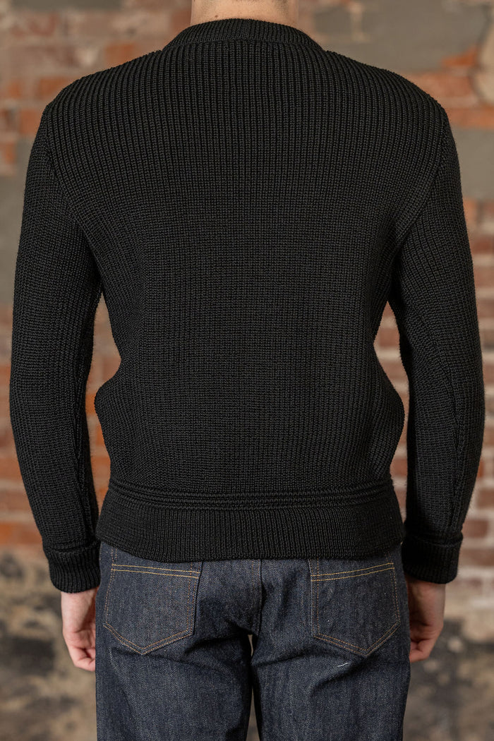 Heimat Textil Crew Neck Sweater - Black