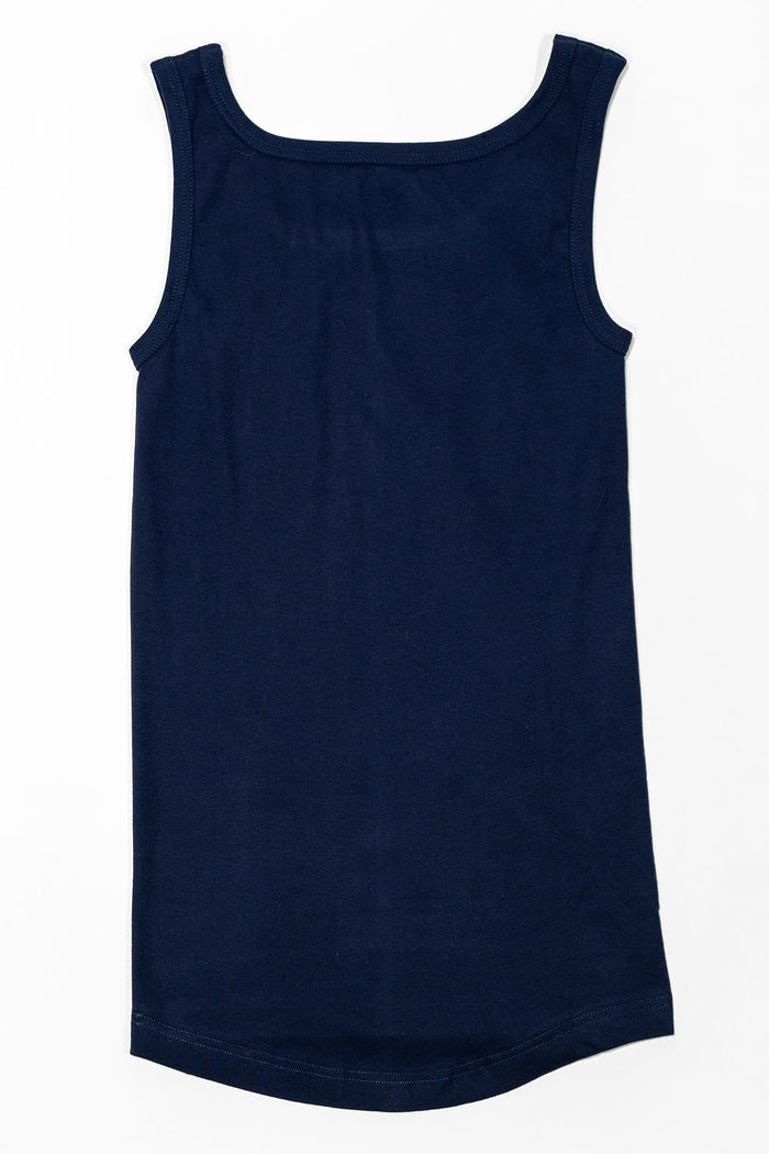 Heimat Textil Fine Rib Tank Top - Ink