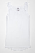 Heimat Textil Fine Rib Tank Top - White