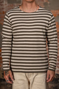 Heimat Textil Jailhouse Harbor Sweater - Military Green/Seashell