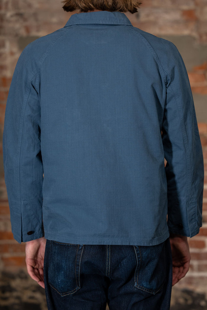 Heimat Textil Journey Coat - Trail Blue Rip Stop