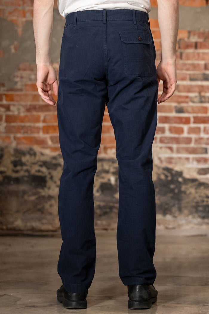 Heimat Textil Journey Pant - Ink Rip Stop Cotton
