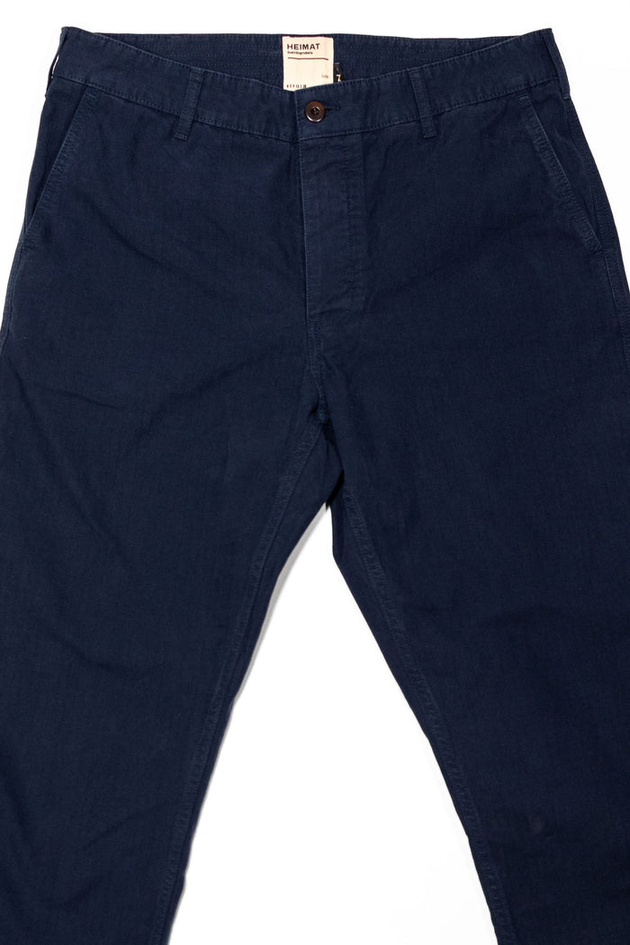 Heimat Textil Journey Pant - Ink Rip Stop Cotton