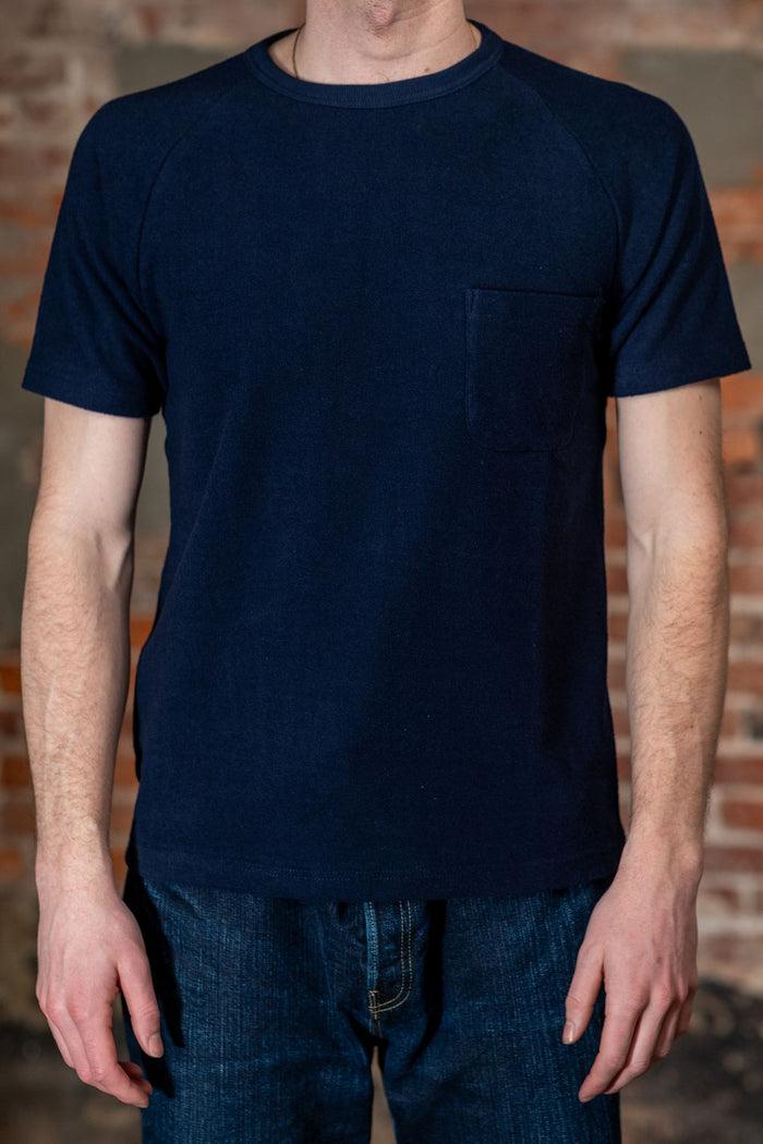 Heimat Textil Raglan Terry Tee - Ink