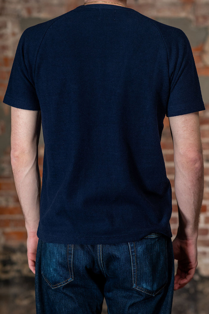 Heimat Textil Raglan Terry Tee - Ink