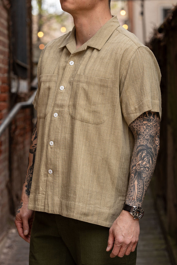 Indi + Ash Lake Camp Shirt - Soft Olive