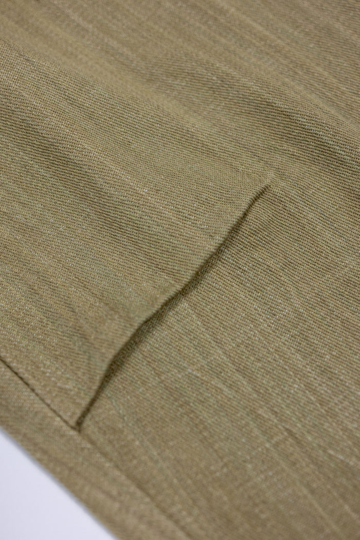 Indi + Ash Nico Pant - Olive Drab Handwoven Denim
