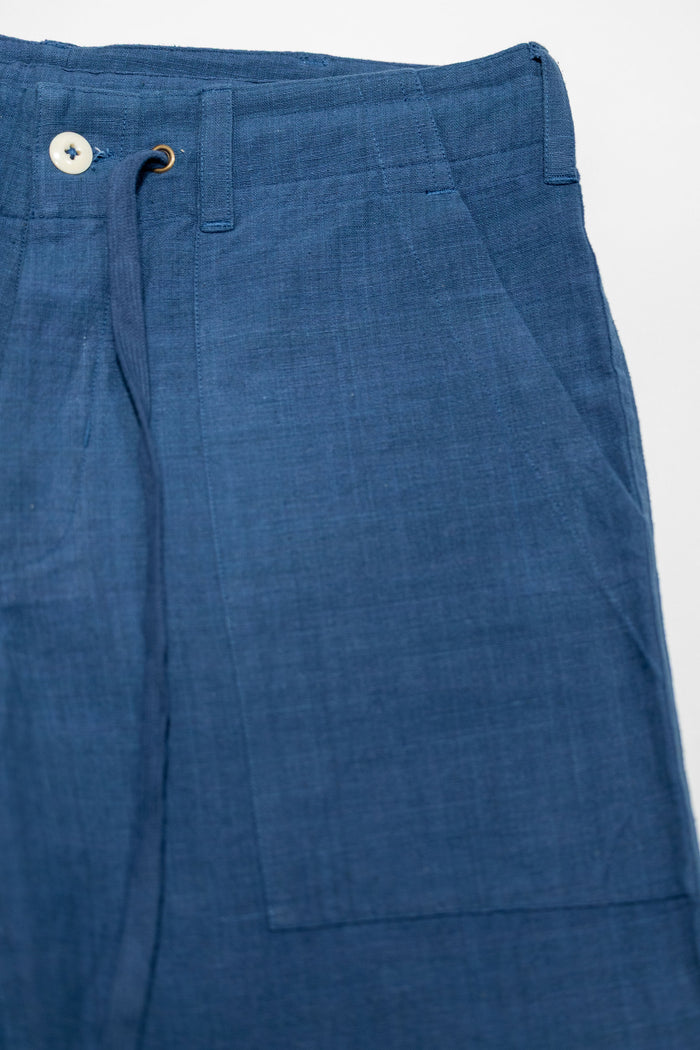 Indi + Ash Obelisk Pant - Powerloom Canvas Warm Indigo