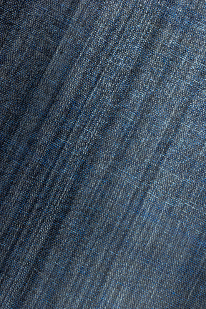 Indi + Ash Ripley Tank Handwoven Kala Cotton - Iron/Indigo