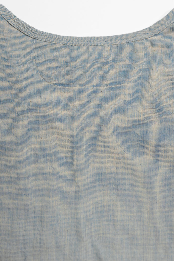 Indi + Ash Ripley Tank Handwoven Kala Cotton -Indigo/Natural