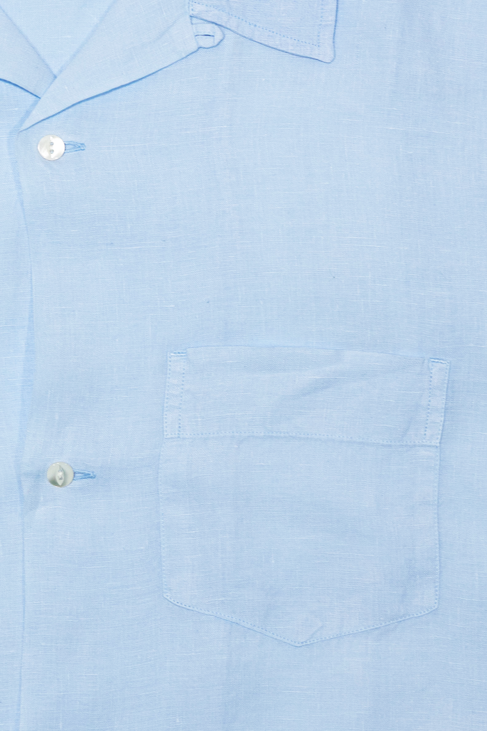 Knickerbocker Marina Linen Shirt - Sky