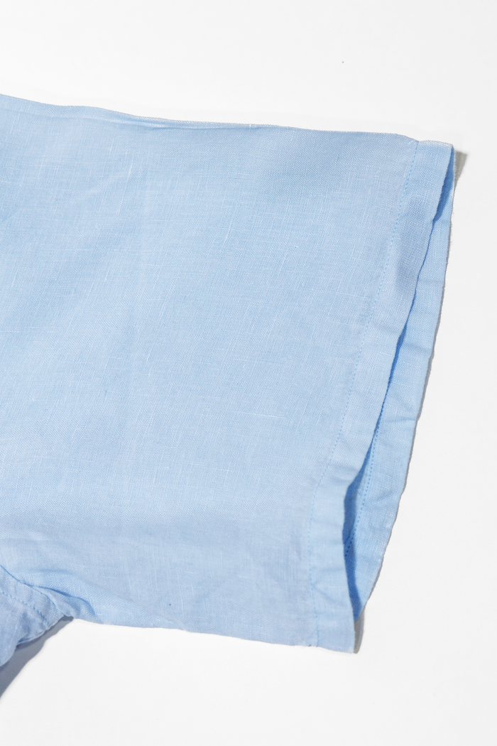 Knickerbocker Marina Linen Shirt - Sky