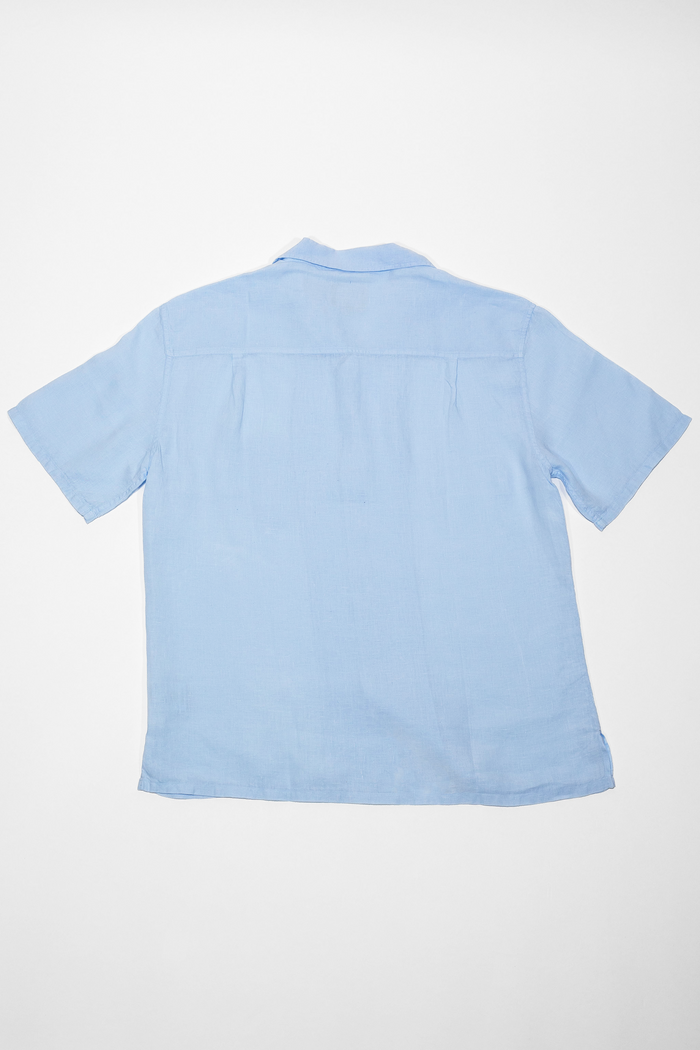 Knickerbocker Marina Linen Shirt - Sky