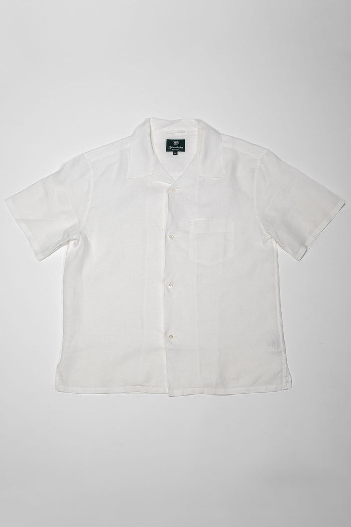 Knickerbocker Marina Linen Shirt - White