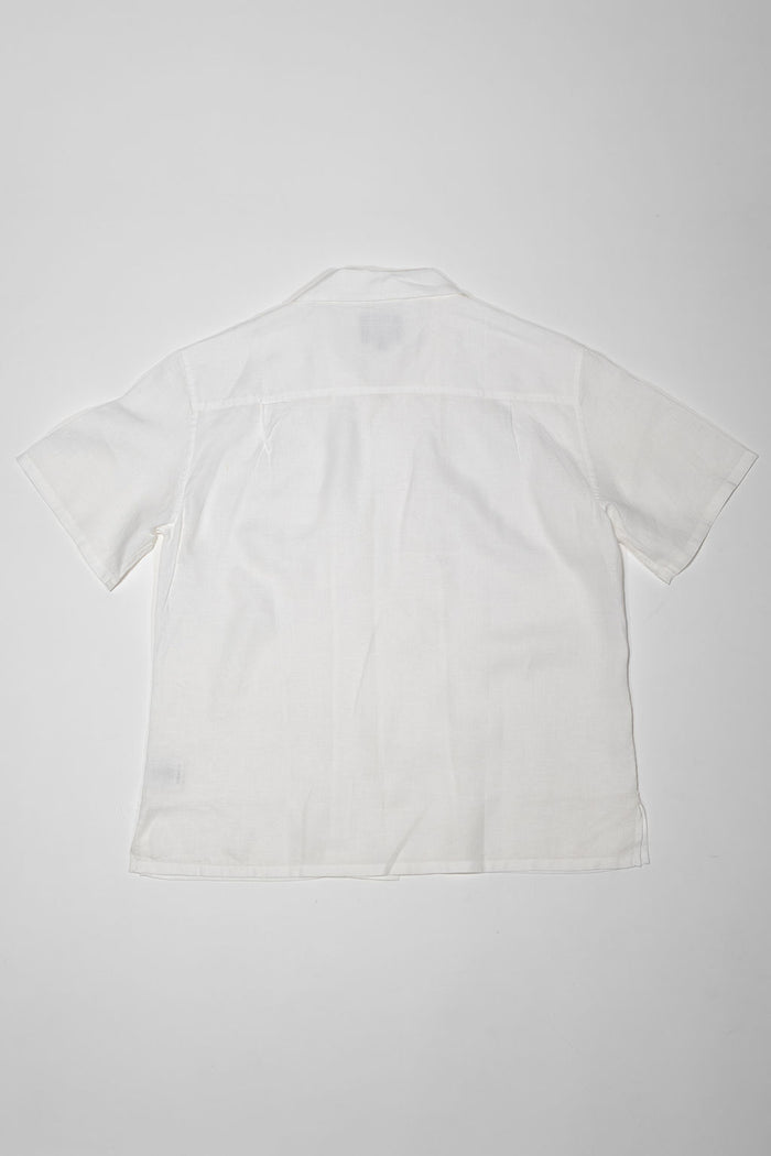 Knickerbocker Marina Linen Shirt - White