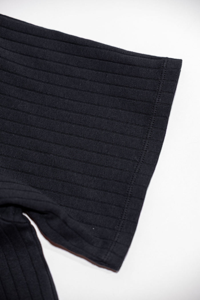 Knickerbocker Rib Pocket T-shirt - Black