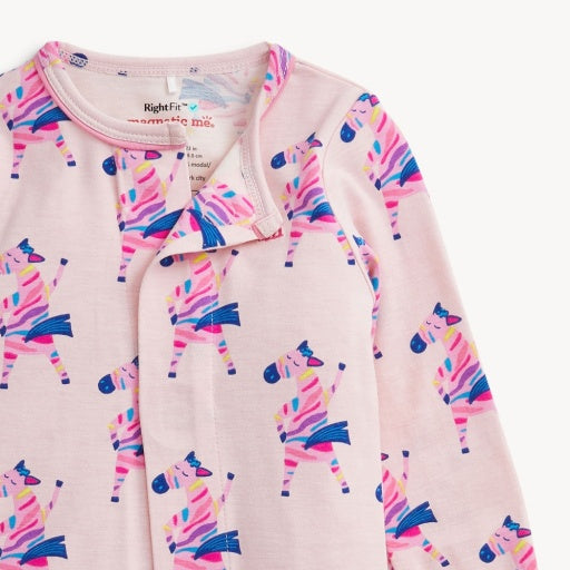 Magnetic Me Everybody Prance Now Pink Ruffle Footie