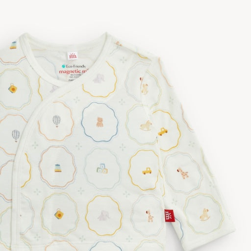 Magnetic Me Nursery Magic Cream Modal Kimono Set