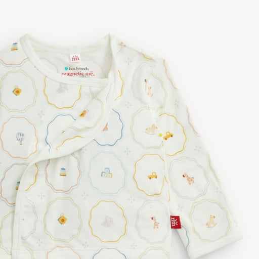 Magnetic Me Nursery Magic Cream Modal Kimono Set