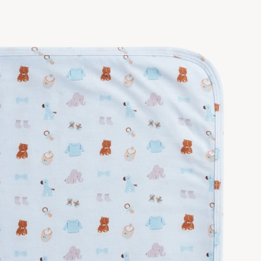 Magnetic Me Nursery Nostalgia Blue Modal Blanket
