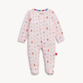 Magnetic Me Nursery Nostalgia Pink Modal Footie