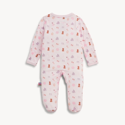 Magnetic Me Nursery Nostalgia Pink Modal Footie