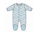 Magnetic Me Organic Cotton Footie Blue Chicken