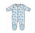 Magnetic Me Organic Cotton Footie Blue Cow