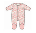 Magnetic Me Organic Cotton Footie Pink Chicken
