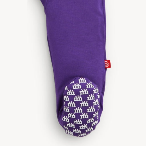 Magnetic Me Purple Solid Modal Footie