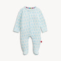 Magnetic Me Trunkettes Blue Modal Footie