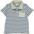 Me & Henry Anchor | Navy/White Polo