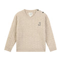 Me & Henry Classy Cable Sweater | Beige Cable