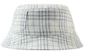Me & Henry Fisherman Bucket Hat | Chambray/Cream Plaid