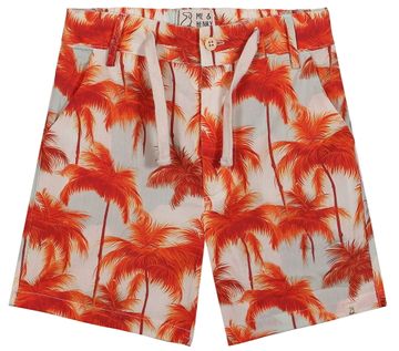 Me & Henry Mahalo Printed Woven Shorts | Dusk Palms