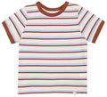 Me & Henry Marine Tee | Brown/Blue/Cream