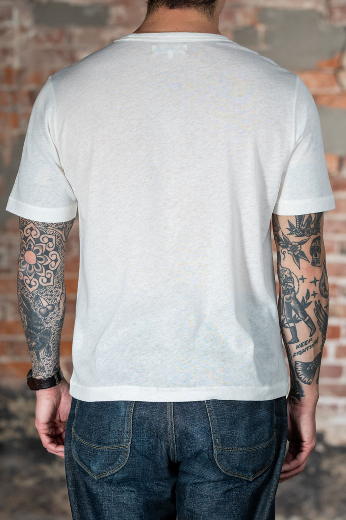 Merz b. Schwanen CASHTEE01 Premium Cotton-Cashmere T-Shirt - Nature