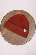 Merz b Schwanen MWBN05 Merino Wool Ribbed Watch Cap - Clay