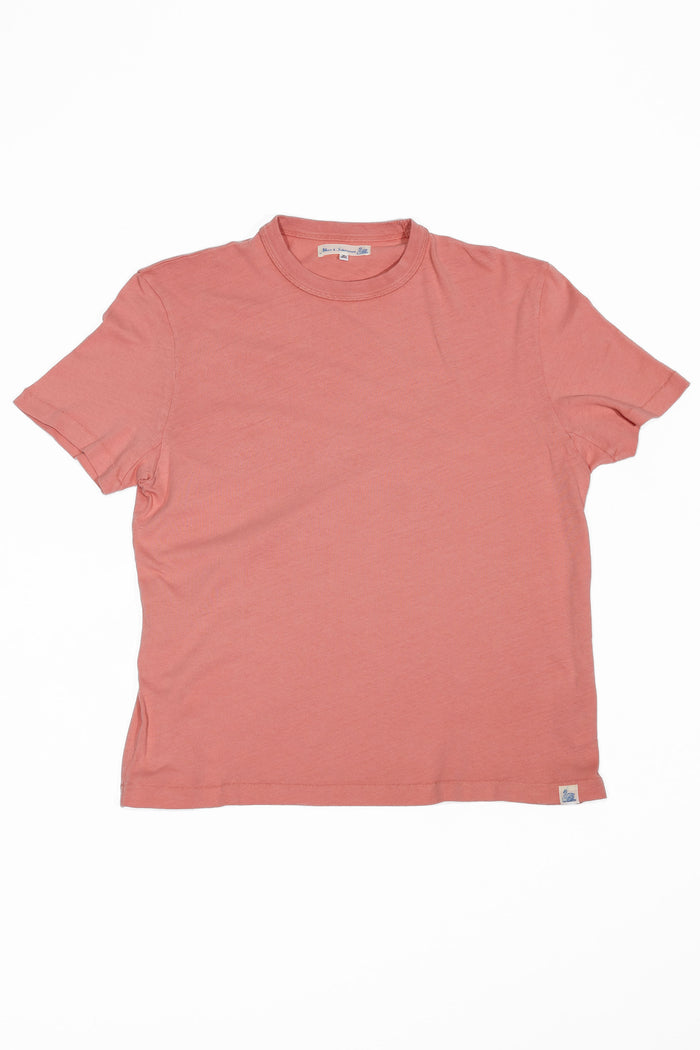 Merz b. Schwanen TEE03 Supple Authentic Jersey T-Shirt - Sunset Pink