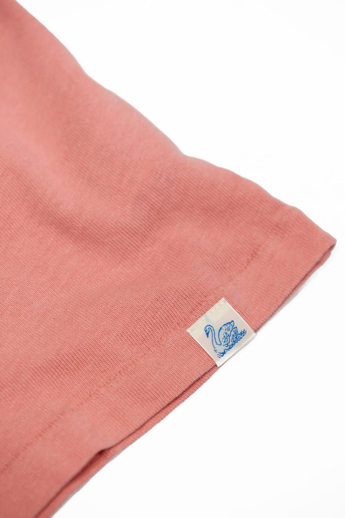 Merz b. Schwanen TEE03 Supple Authentic Jersey T-Shirt - Sunset Pink