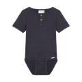 Minymo Body S/S Rib | Odyssey Gray