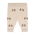 Minymo Pants Knit | Beige Melange