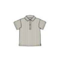Minymo Shirt S/S Y/D | Odyssey Gray