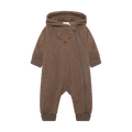 Minymo Suit Long Sleeve Fleece | Chocolate Chip