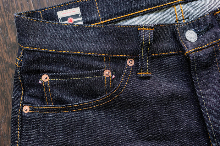 Momotaro 0405-V High Tapered 15.7oz Zimbabwe - Indigo