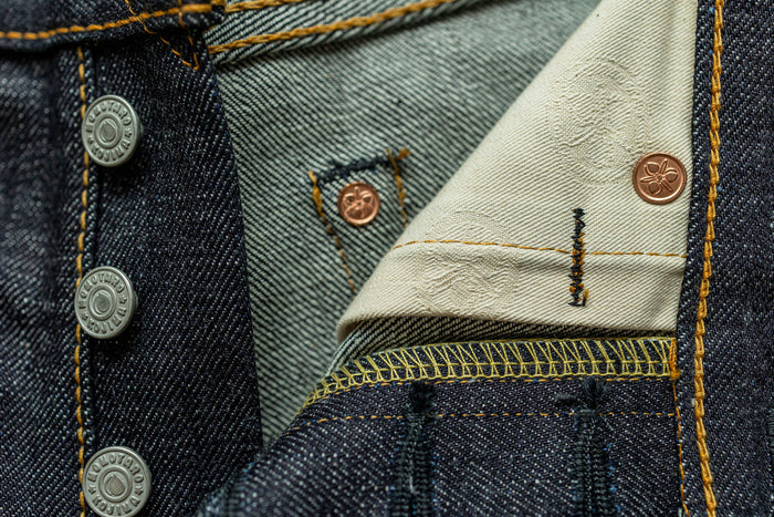 Momotaro 0605-V Natural Tapered 15.7oz Zimbabwe - Indigo