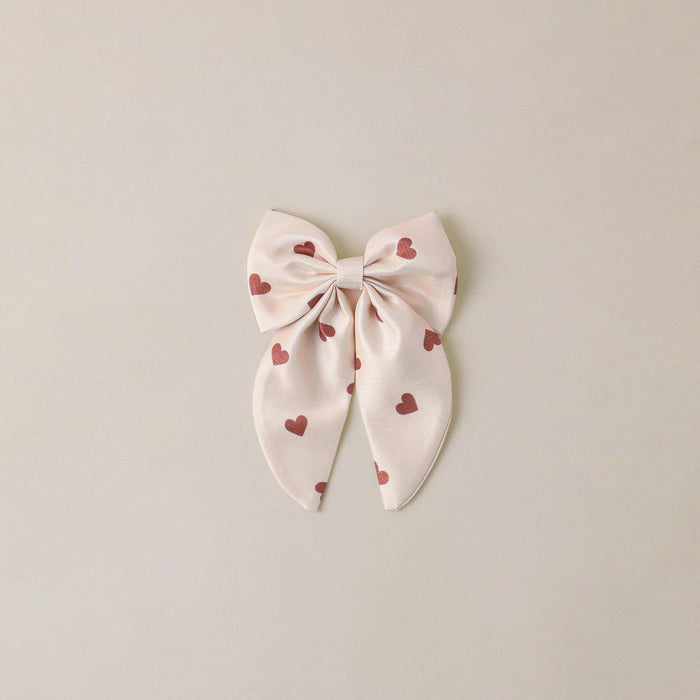Noralee Everly Bow | Red Hearts