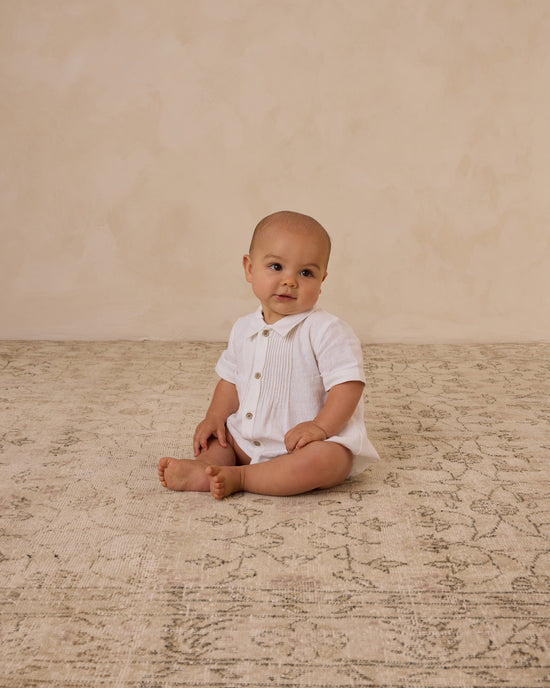 Noralee Henry Romper | White