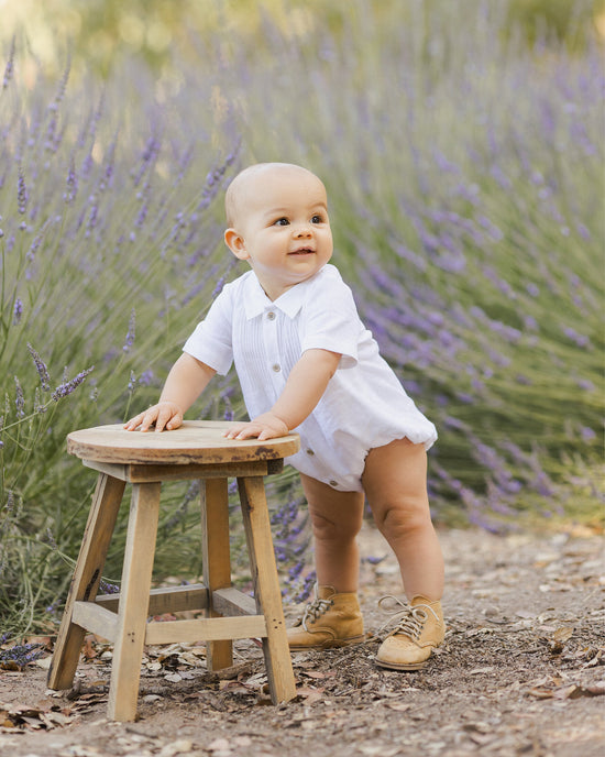 Noralee Henry Romper | White